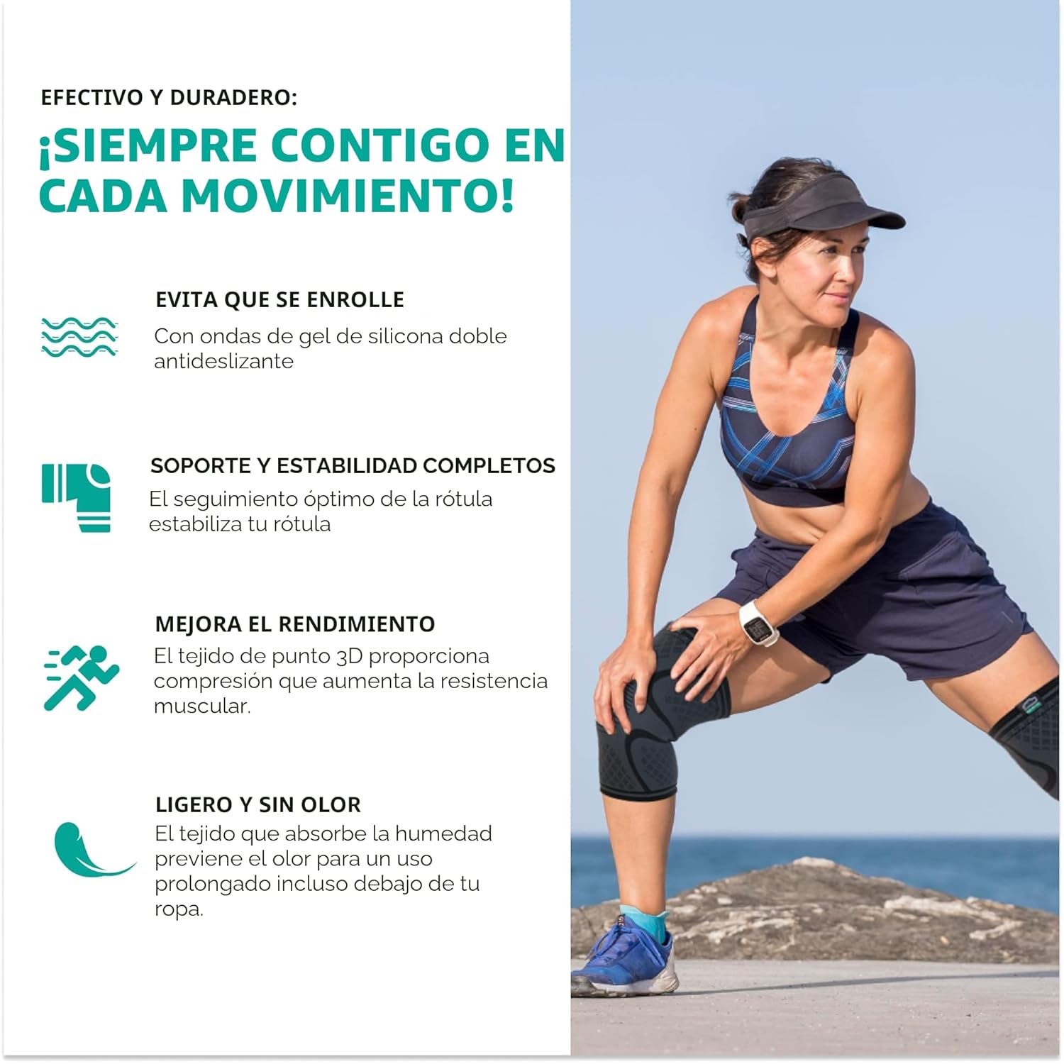 Modvel Rodillera de Compresión vista 4